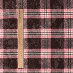 Фланель рубашечная вареная 150 г/м², 150 см / 2 метра, TBY.Fl.C750 розовый