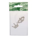 Заготовка из картона Корона, 30х17 мм, 2 шт, Астра