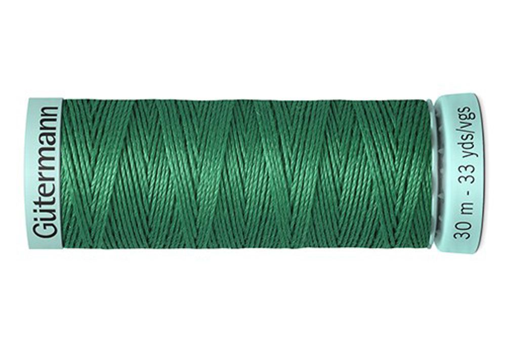 Нитки шелковые Gutermann Silk R753, 30м, 402 изумрудно-зеленый, 5 катушек