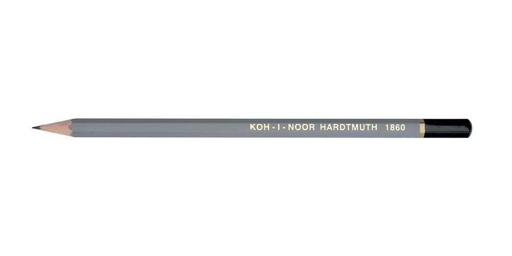 Карандаш чернографитный 1860 заточенный ТМ (HB) 12 шт, KOH-I-NOOR Hardtmuth, 186002B00104 Карандаш чернографитный 1860 заточенный ТМ (HB) 12 шт, KOH-I-NOOR Hardtmuth, 186002B00104