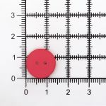 Пуговицы на 2 прокола 22L (14мм), пластик (col.33 ярко-красный), CR-K18M, 144 шт