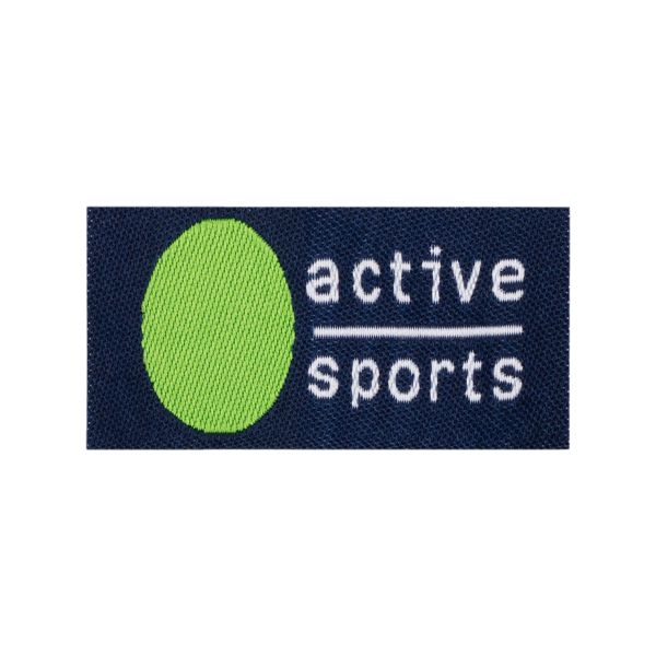 Нашивка полиэстер, 10 шт, 01-3 active sports 2.2х4.3 см, Gamma HNP-1