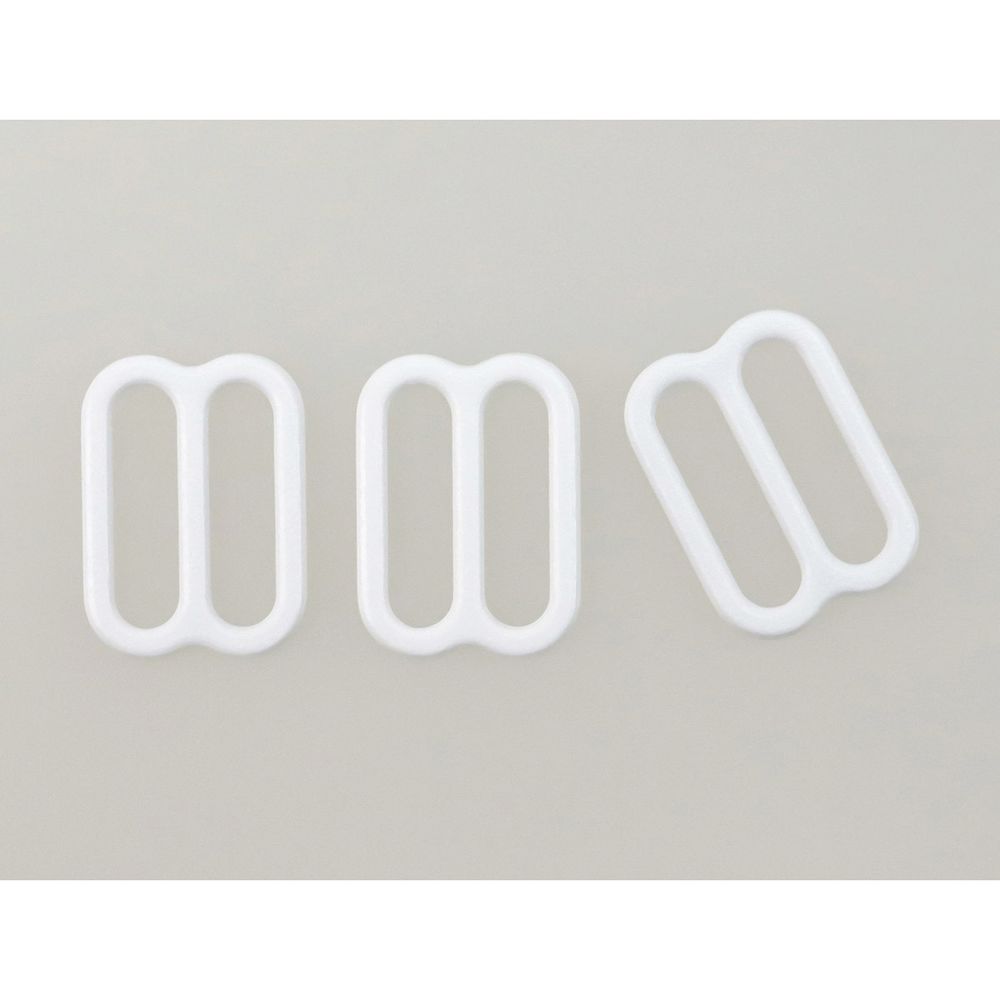 Рамки-регуляторы для бюстгальтера металл 12.0 мм, 001 белый, Arta, 50 шт