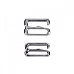 Крючки для купальника металл 10.0 мм, 910.SW цв.никель, уп.100 шт