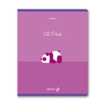 Тетрадь ученическая общая A5 60 л. на скобе 65 г/м², белизна 100% 10 шт клетка, 01518 Милая панда, Светоч Т70