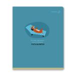 Тетрадь ученическая общая, твин лак, A5 96 л. на скобе 65 г/м², белизна 100% 5 шт линия, 01537 Вопросов нет, Светоч Т208