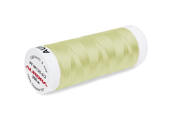 Нитки для креативных работ Aurora №120, 300 м, цв. PF811, 5 катушек