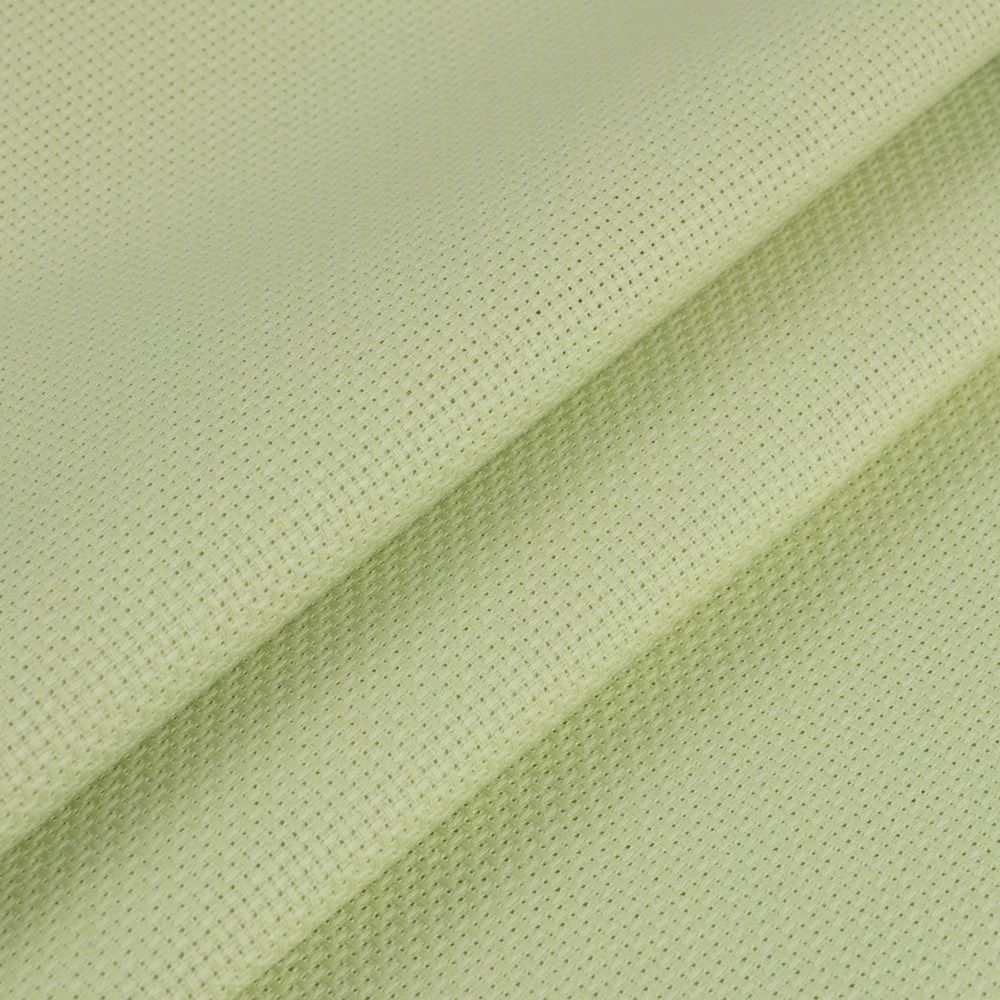 Канва Aida 14 ct, 150х100 см, 100% хлопок, салатовый, Gamma K04