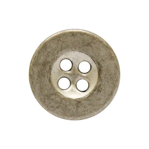 Пуговицы 4 прокола 13мм 2109/4 сереб. мет, 50 шт