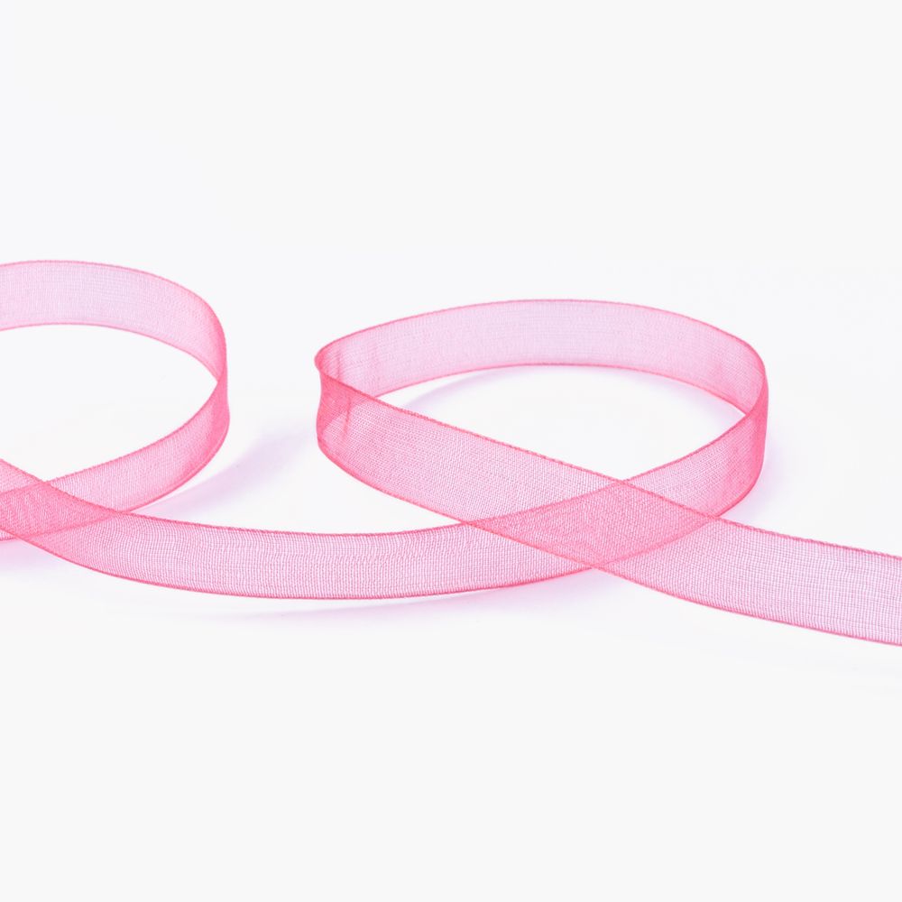 Лента капроновая (органза) 10.0 мм / 22.8±1 метра, 119 коралловый, Blitz OR-10