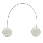 Клипсы для штор магнитные с тросом, 30см ⌀45, 2Т3