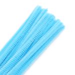 Синель-проволока, 6 мм / 30см, 30 шт/упак, Astra&Craft (A-042 голубой)