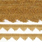 Тесьма отделочная 40 мм, 13-5061 цв.золото уп.13.71м