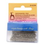 Булавки портновские 0,69мм/38мм, сталь, 20гр, Pony