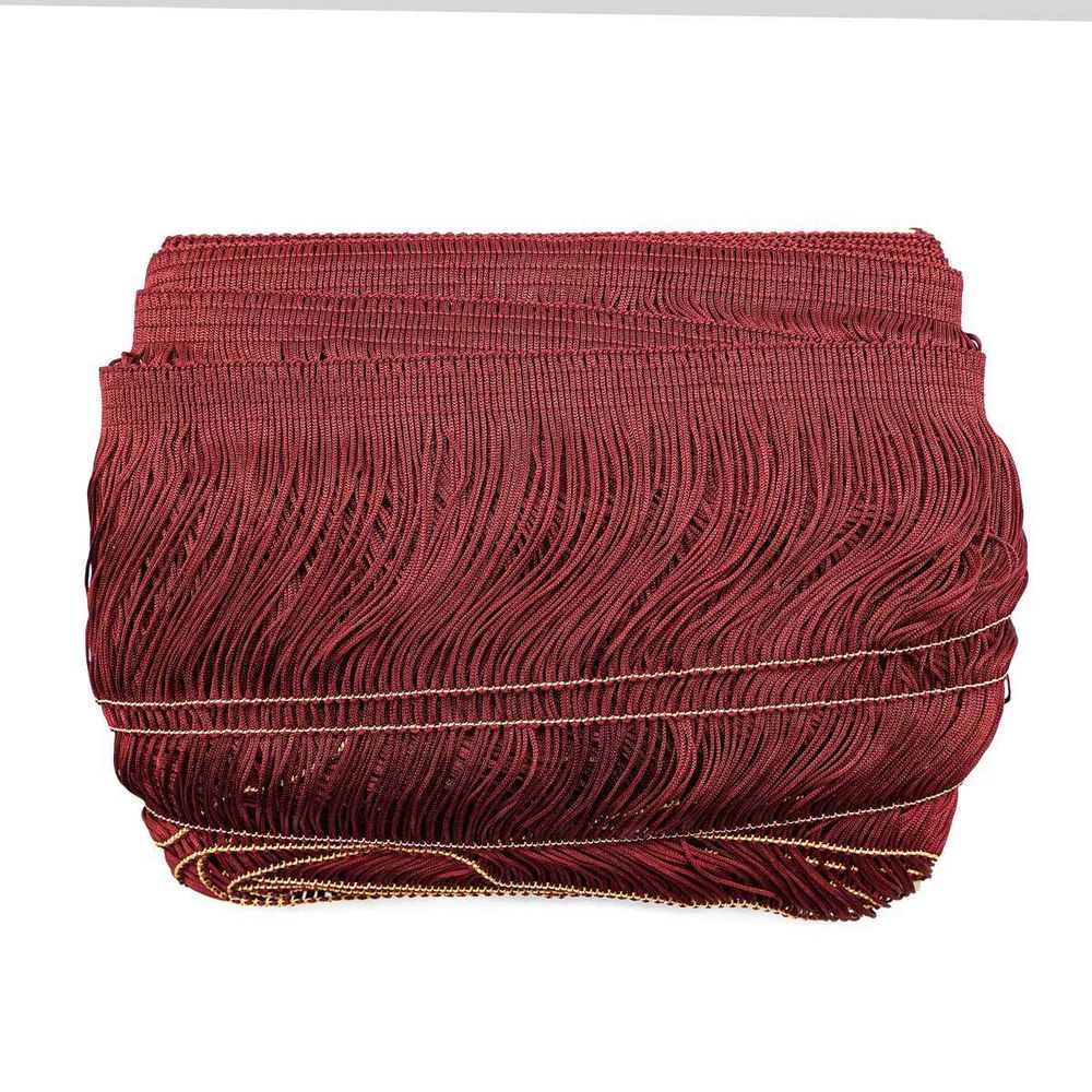 Бахрома отделочная 90.0 мм / 25 метров, 274 бордо