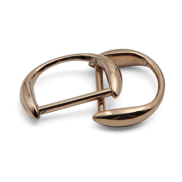 Полукольцо декоративное металл внутр. 18 мм (внешн. 25х18 мм), 2 шт, золото, MT-1855