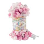 Пряжа Alize (Ализе) Puffy Color / уп.5 мот. по 100 г, 9м, 6370 А