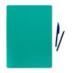 Доска для лепки гибкая со стеками, зеленый, Лео LPDS-A4