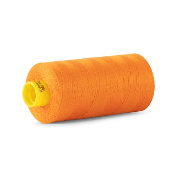 Нитка универсальная Gutermann Mara 120/2, 1000 м, 700207, 350 св.оранжевый, 1 катушка