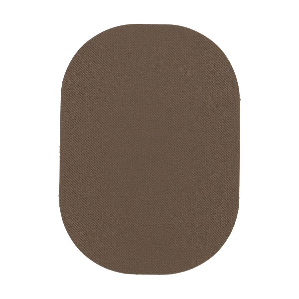 Термозаплатка, ткань, 100x140мм (коричневый (brown)), AZ01, 2 шт