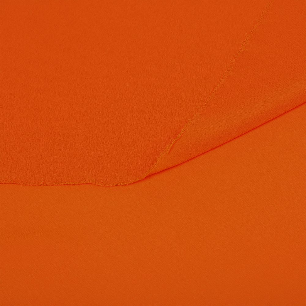 Креп шифон 105 г/м², шир. 150 см / 35 метров, TBY.8021-191, цв.191 мандарин /TOS/