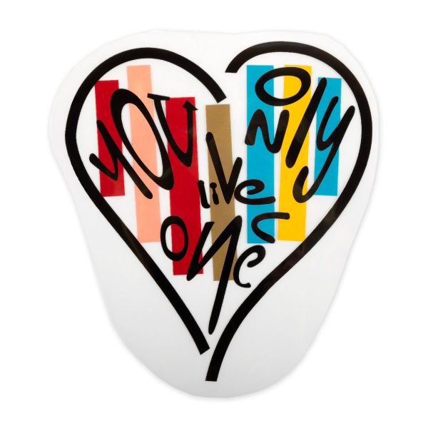 Термотрансфер M №02, 1 шт, M-215 you only 16.2х18 см, Gamma 