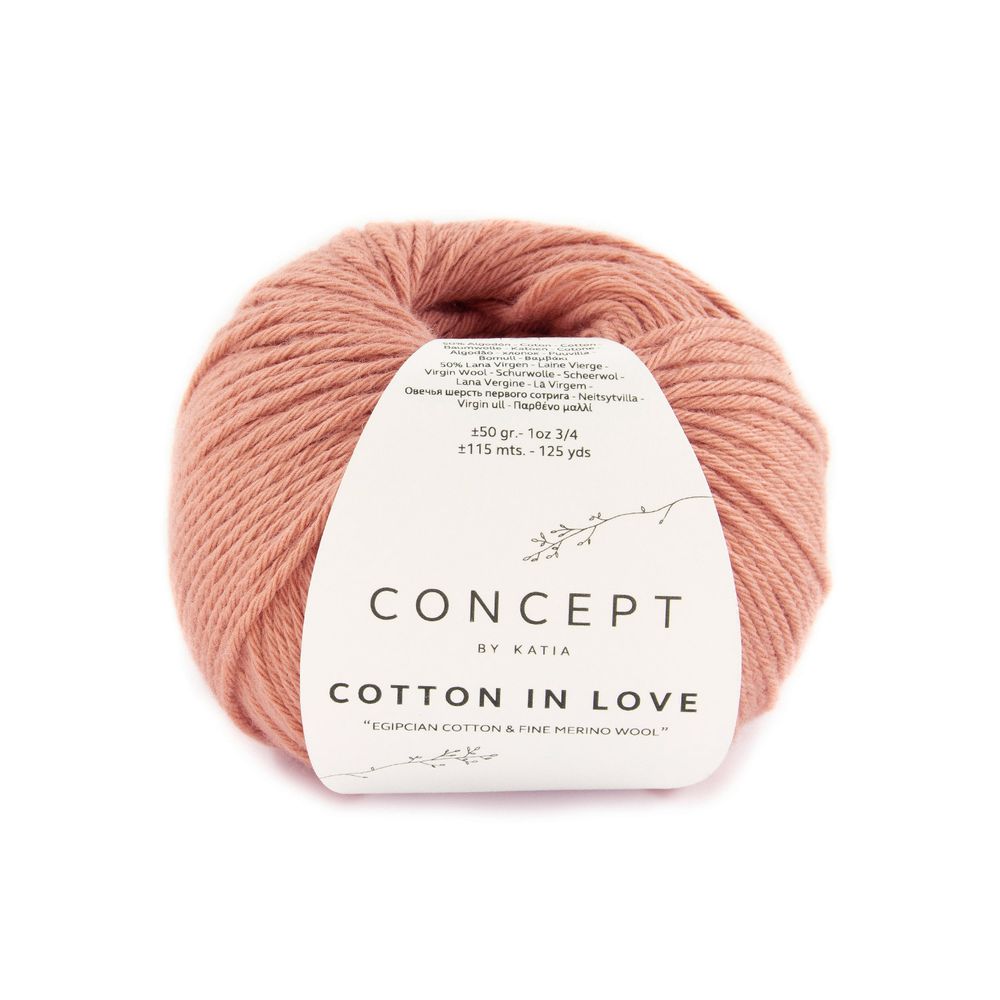 Пряжа Katia (Катя) Cotton in Love, 10х50 г, 115 м, цв.7