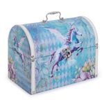 Шкатулка декоративная сундучок 28х16х21 см, 017 Волшебный конь, Gamma DBK-01