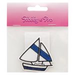 Термоаппликация "Парусная лодка 4", 6.0х5.9см