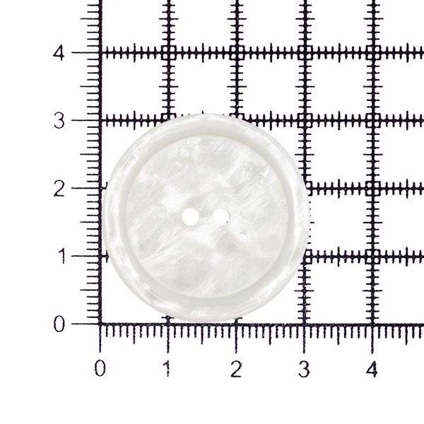 Пуговицы 2 прокола 48L (30мм), пластик (Wht-02 белый), CB_3685, 36 шт