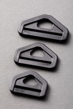 Рамка пластик 32 мм, 100 шт, черный, Gamma DRA002