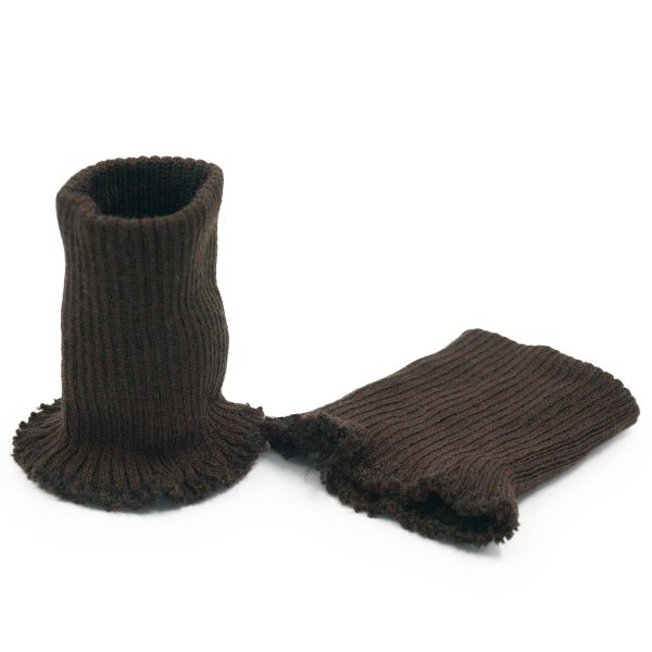 Манжеты трикотажные 7.0х9.5 см, 1 пара, в-42 шоколад