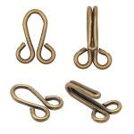 Крючки пришивные 33х12 мм, №10 (латунь), 0300-4107, 200 шт