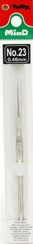 Крючок для вязания Tulip MinD 0,45мм, TA-1040e