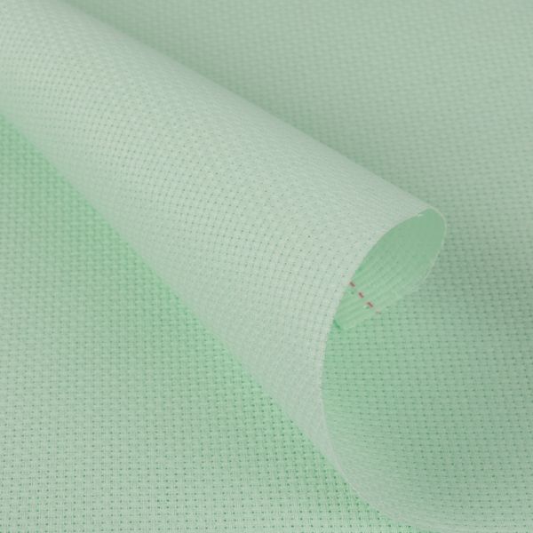 Канва Aida 14 ct, 30х40±2 см, св-бирюзовый, Gamma