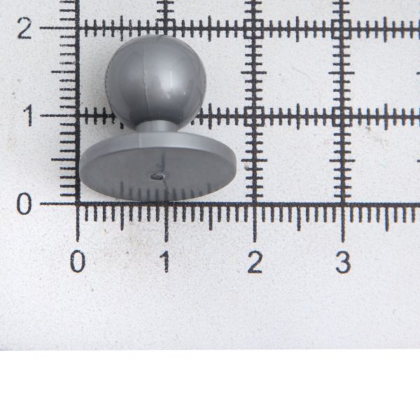 Пукля поварская, цветная, 10 мм (серебро) П-10, 500 шт