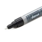 Маркер акриловый Darwi Opak, 3мм, укрывистый, 080 серебряный