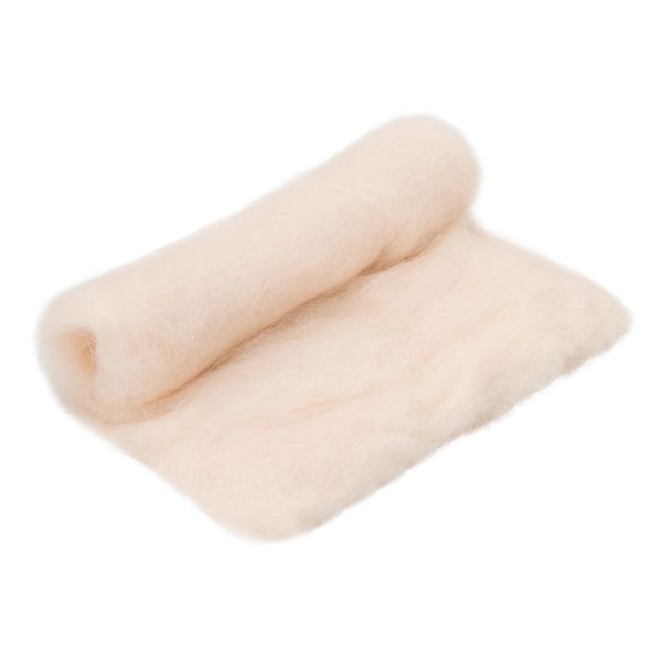 Шерсть для валяния Ангорка 100 г, Камтекс, 080 экрю