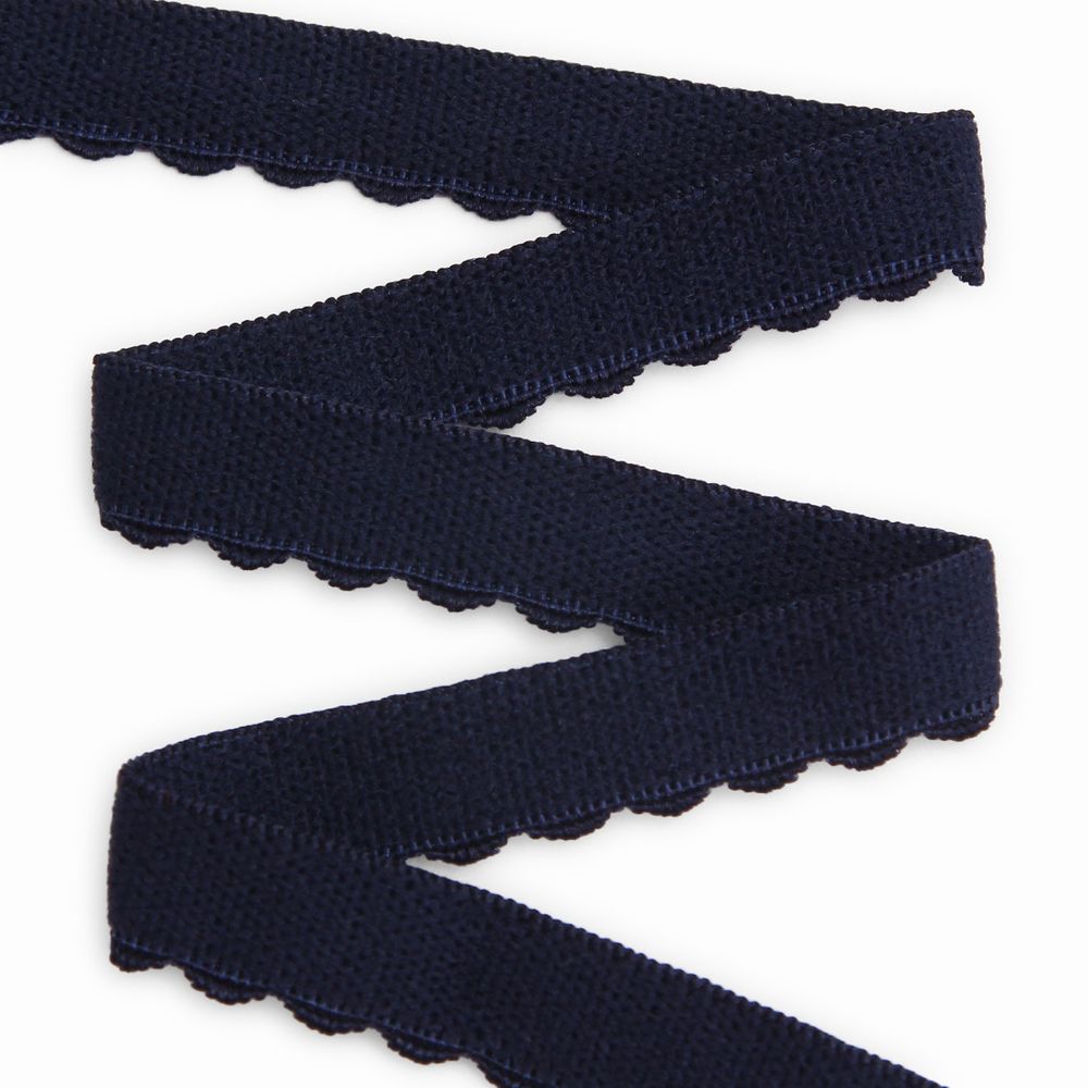 Резинка бельевая (отделочная) становая 12.0 мм / 50 метров, т.синий, (МЛ175.012/1)