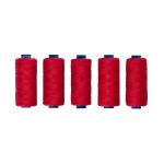 Нитки швейные бытовые Gamma 40/2, 365 м / 5 кат, №114 т.красный