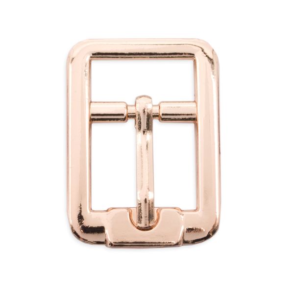 Пряжка ременная металл 15 мм, золото, 10 шт