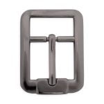 Пряжка ременная металл 20.0 мм (внешн. 30х41 мм), чер.никель, 10 шт