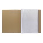 Папка с вкладышами 30 л. A4 600 мкм 20 мм, эффект 3D, 6 шт, золотой new EC211600128, Expert Complete EC211600128