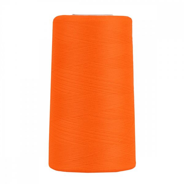 Нитки швейные Max 40/2, 4570 м (5000 ярд), 580 оранжевый неон / 1 бобина