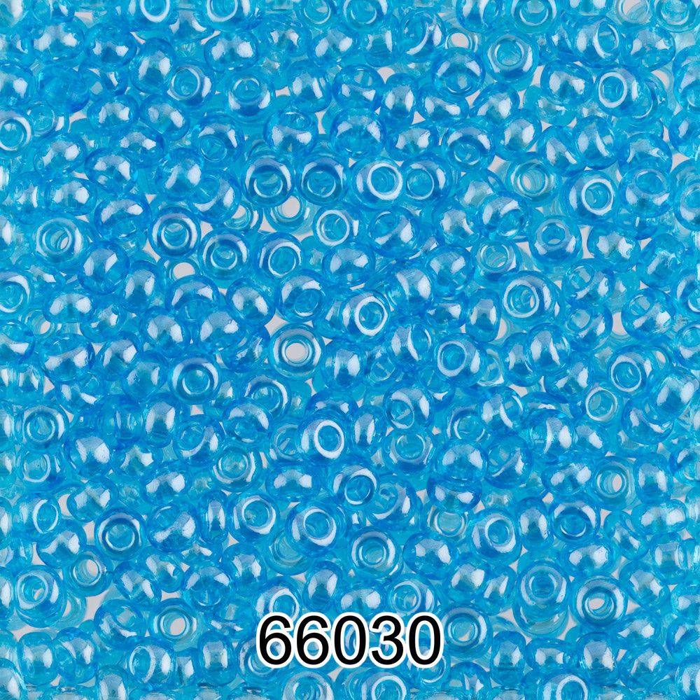 Бисер Preciosa 10/0 (2.3 мм), 500 г, 66030 (Ф289) голубой