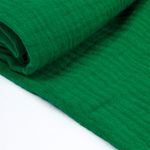 Муслин 125 г/м², 130 см / 2 метра, TBY.Mus.24723.22.2, цв.22 зеленый