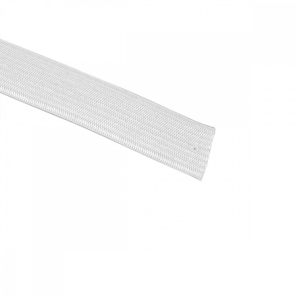 Резинка вязаная 15.0 мм / 40 метров, стандартная 3.9 г/п.м., белый