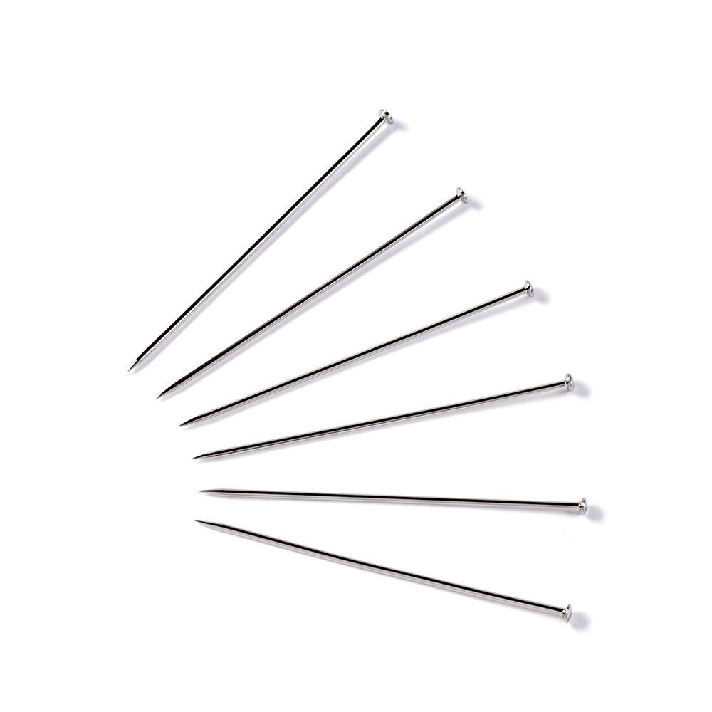 Булавки портновские гвоздики 30 мм, сталь 20 г, под никель, Prym 024293