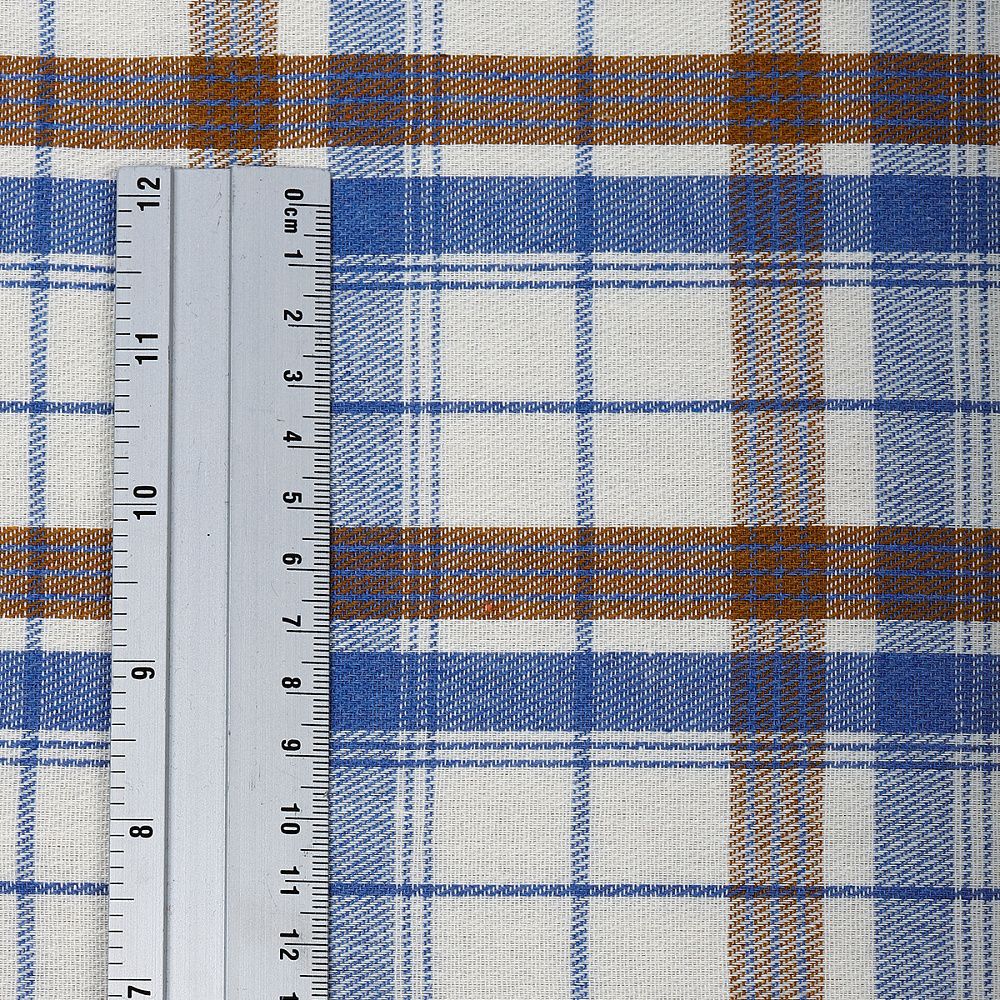 Фланель рубашечная 150 г/м², 150 см / 2 метра, TBY.Fl.T419.2, цв.419 голубой