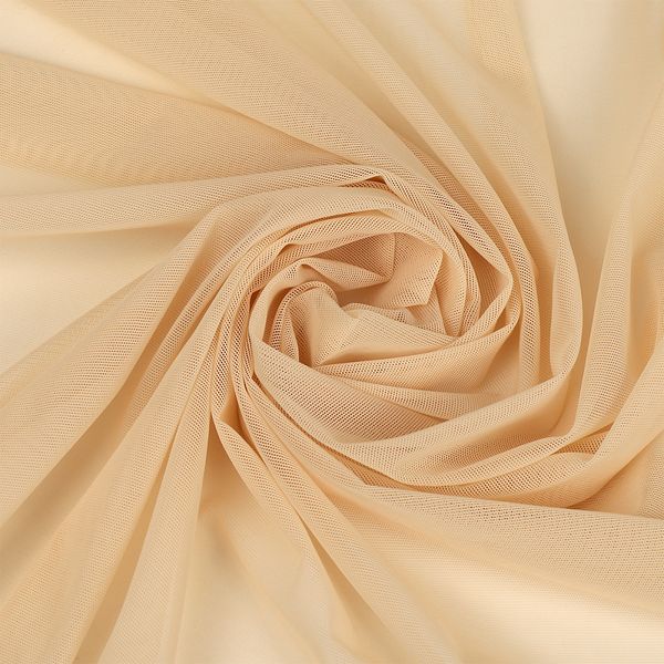 Сетка бельевая эластичная 80 г/м², шир.160 см / 3 метра, 126 бежевый /068.126.3/